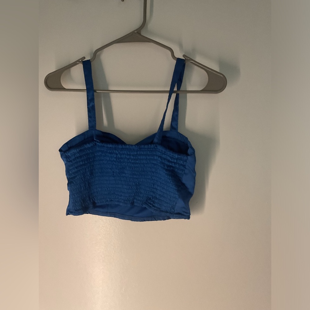 Blue GOG Collection Crop Top - Picture 3 of 3
